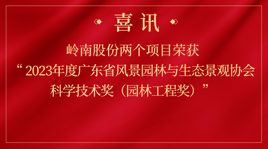 3499拉斯维加斯股份两个项目再获省级奖项！