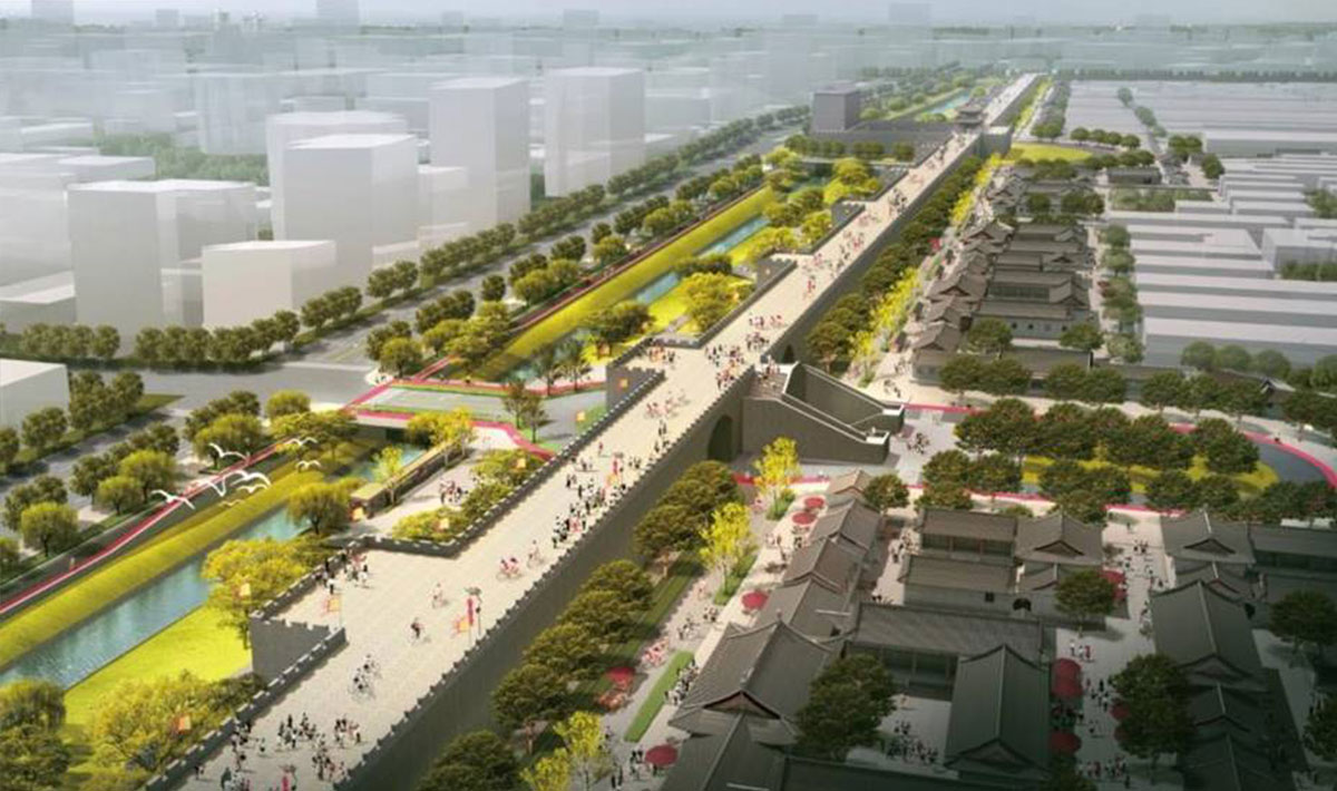陕西西安·城墙、古都绿道修建性详细规划设计